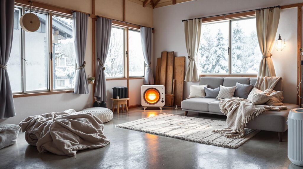 入居後にできる効果的な寒さ対策グッズと工夫